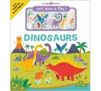 Roger Priddy Let's Learn & Play: Dinosaurs (Libro di cartone)