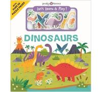 Roger Priddy Let's Learn & Play Dinosaurs (Libro di cartone) Let's Learn & Play