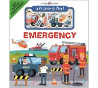Roger Priddy Let's Learn & Play Emergency (Libro di cartone) Let's Learn & Play