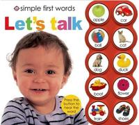 Roger Priddy Let's Talk (Libro di cartone) Simple First Words