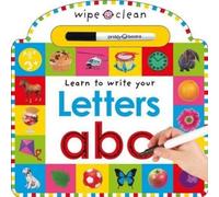 Roger Priddy Letters A B C (Mixed Media Product) Wipe Clean Learning Books