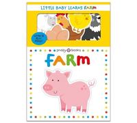Roger Priddy Little Baby Learns: Farm (Libro di cartone) Little Baby Learns