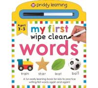 Roger Priddy My First Wipe Clean Words (Priddy Smart) (Libro di cartone)