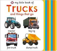 Roger Priddy My Little Book of Trucks and Things That Go (Libro di cartone)