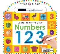 Roger Priddy Numbers 1 2 3 (Mixed Media Product) Wipe Clean Learning Books