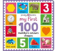 Roger Priddy Priddy Boo My First 100: Numbers, Colours, Shap (Libro di cartone)