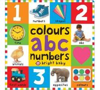 Roger Priddy Priddy Books Colours ABC Numbers (Copertina rigida)