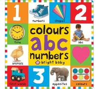 Roger Priddy Priddy Books Colours ABC Numbers (Copertina rigida)