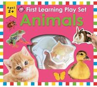 Roger Priddy Priddy Books First Learning Play Set: Animals (Libro di cartone)