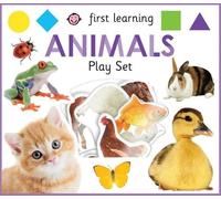 Roger Priddy Priddy Books First Learning Play Set: Animals (Libro di cartone)