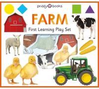 Roger Priddy Priddy Books First Learning Play Set: Farm (Libro di cartone)