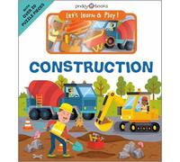 Roger Priddy Priddy Books Let's Learn & Play Construction (Libro di cartone)