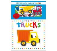 Roger Priddy Priddy Books Little Baby Learns: Trucks (Libro di cartone)
