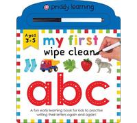 Roger Priddy Priddy Books My First Wipe Clean: ABC (Libro di cartone)