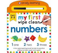 Roger Priddy Priddy Books Numbers (My First Wipe Clean) (Libro di cartone)