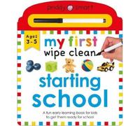 Roger Priddy Priddy Learning: My First Wipe Clean Starting Sc (Libro di cartone)