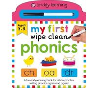 Roger Priddy Priddy Priddy Learning: My First Wipe Clean Ph (Libro di cartone)