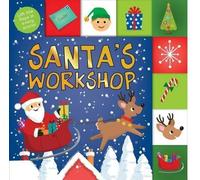 Roger Priddy Santa's Workshop (Libro di cartone) Lift-The-Flap Tab Books