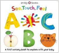 Roger Priddy See, Touch, Feel: ABC (Libro di cartone) See, Touch, Feel