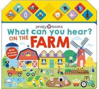 Roger Priddy What Can You Hear: On the Farm (Libro di cartone)