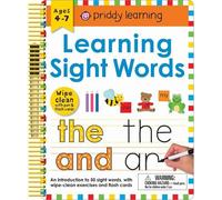 Roger Priddy Wipe Clean: Learning Sight Words (Anello, filo)