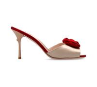 Roger Vivier - Mules con Tacco in Raso - - Shoes - Donna - Beige - 40 EU
