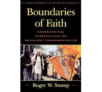 Roger W. Stump Boundaries of Faith (Tascabile)