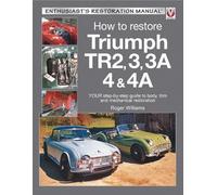 Roger Williams Triumph Tr2, 3, 3a, 4 & 4a - Enthusiast's Restoration (Tascabile)