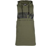 Rogers Hooded Tank Top - Army Green - S