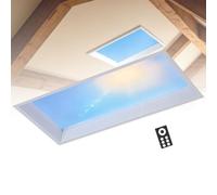 ROGHA Lucernario LED Smart Cielo Blu/Lampada a Effetto Luce Solare Embedded-62 * 122cm