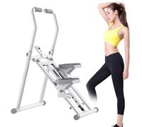 ROGHA Macchina Vertical Climber Stepper Scala con LED Pieghevole Mountain Climbing Exercise Machine 242Lb Fitness Step per Allenamento in Palestra a Casa Cardio Training