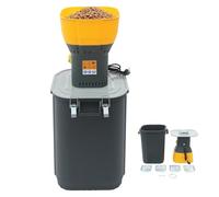 ROGONPDK Macinino elettrico per cereali da 55 l, per mangimi agricoli, mulino per cereali da 881,85 lbs/H, mulino quadrato da 55 litri, mulino elettrico professionale