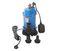 ROGONPDK Pompa sommersa da 550 W, in acciaio inox, pompa per acqua sporca, pompa sommersa per acqua sporca, 2850 giri/min, pompa da giardino, pompa sommergibile, pompa per acque reflue, pompa per