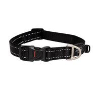 Rogz Fanbelt Collare Riflettente, Nero