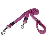 Rogz Utility - Guinzaglio multiuso, 20 mm x 1,8 m, grande, colore: Rosa