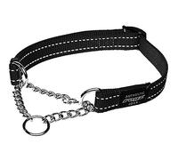 Rogz Utility Riflettente Snake Obedience Half-Check Collare, Medium 12/18-Inch