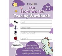Rohanthi Wijewickrama Bellybees Produ 450 Sight Words Tracing Workb (Tascabile)
