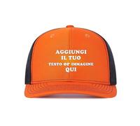 ROHBVMN Cappello Personalizzato, Cappellino con Visiera Personalizzato, Cappello da Baseball con Foto/Logo/Testo, Cappello Trucker Classico per Uomo e Donna