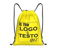 ROHBVMN Zaino Personalizzato con le Tue Foto/Logo/Testo,sacca sportiva personalizzati per Uomo e Donna, Borsa Sportiva, borsa piscina, borsone palestra, Ideale per Viaggi e Attività Sportive