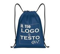 ROHBVMN Zaino Personalizzato con le Tue Foto/Logo/Testo,sacca sportiva personalizzati per Uomo e Donna, Borsa Sportiva, borsa piscina, borsone palestra, Ideale per Viaggi e Attività Sportive