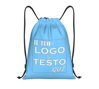 ROHBVMN Zaino Personalizzato con le Tue Foto/Logo/Testo,sacca sportiva personalizzati per Uomo e Donna, Borsa Sportiva, borsa piscina, borsone palestra, Ideale per Viaggi e Attività Sportive