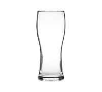 ROHCGHC bicchiere da birra, Bicchiere da pinta personalizzato, bicchiere birra Bicchieri classici Boccali in vetro rotondi 450 ml Set di 5 Forti e robusti, ideali for le feste