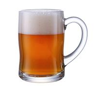 ROHCGHC bicchiere da birra, Bicchiere da pinta personalizzato, bicchieri birra con manico for gli amanti della Boccale tradizionale pesante for amico papà zio come