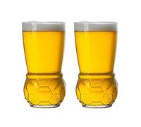 ROHCGHC bicchiere da birra, Bicchiere da pinta personalizzato, birra Bicchieri Boccale a forma di calcio Boccali alla spina bere for succo grano acqua for uso domestico