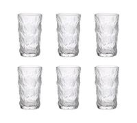 ROHCGHC bicchiere da birra, Bicchiere da pinta personalizzato, tazza birra Bicchieri Boccali in vetro Boccale Set di 6 Ottimo for feste Adatto for bar Discoteche