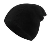ROHCGHC Il Cappello, Berretto Invernale da Uomo Unisex, Berretto Casual, for Donna, Caldo e Morbido Cappello Lavorato a Maglia, Semplice, Quotidiano(Black)