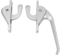 ROHCGHC Mani della Porta, Maniglia di Collegamento Accessori for Maniglie for Porte e finestre Apri(Silver)