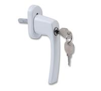 ROHCGHC Maniglia per Finestra, Maniglia for Finestra sicura con Serratura Viti a Chiave Set di Maniglie for affidabile Meccanismo bloccaggio a Installazione Semplice