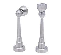 ROHCGHC Porta, 2pcs,Fermaporta Magnetico in Acciaio Inossidabile con fermaporta antiruggine a Vite for Pavimento, Mantieni la Porta Aperta