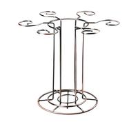 ROHCGHC portabottiglie, Design 2 in 1, solido e durevole, nessun assemblaggio richiesto(Brass)